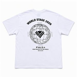 Playera World Stage Fulza - Blanca